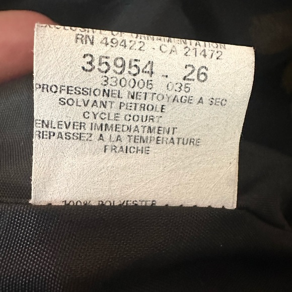 VINTAGE Jessica McClintock Gunne Sax 90s Formal tuxedo strapless gown Y2K - Picture 9 of 10